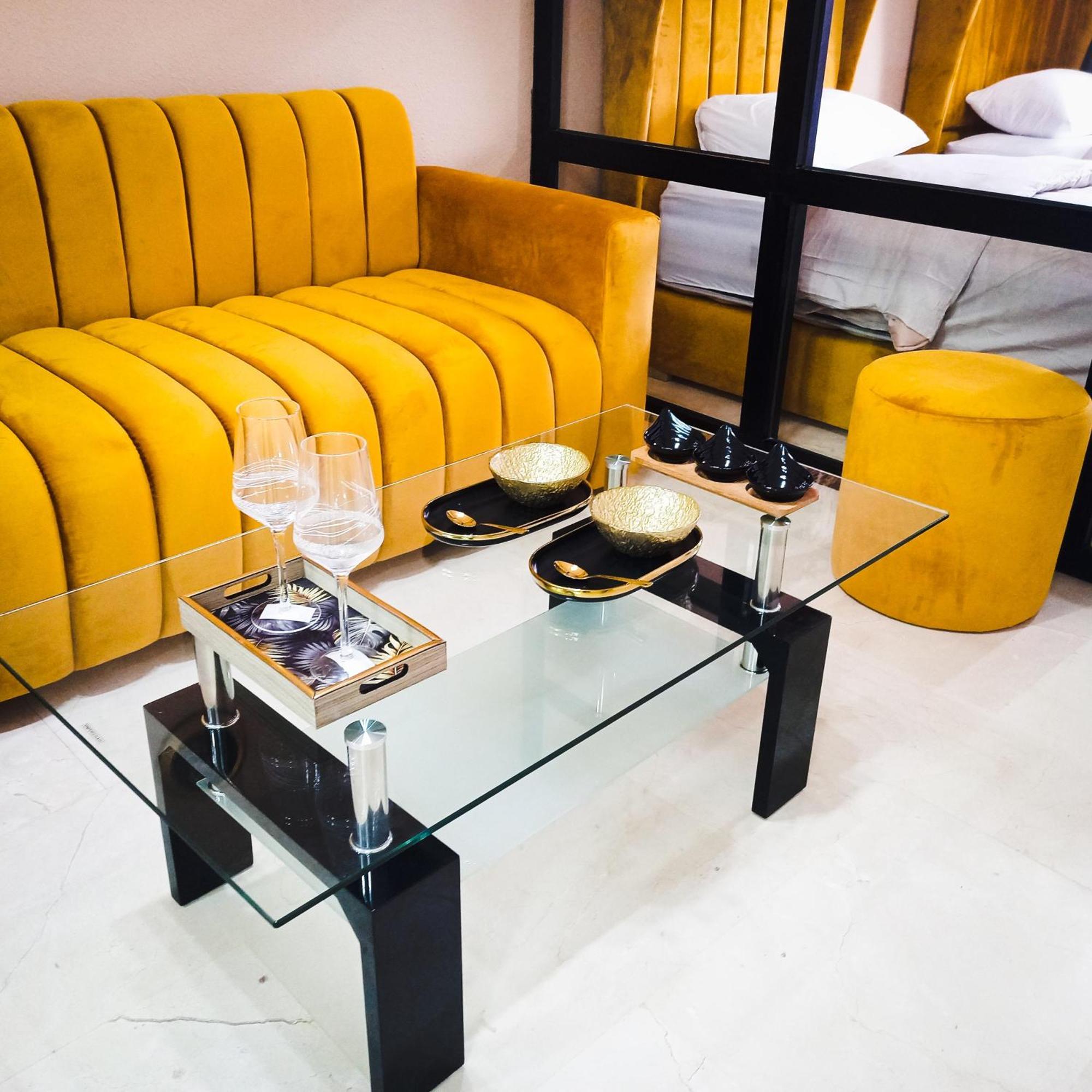 Nouveau Appartement Au Plein Centre Ville En Face Hilton & La Gare De Train Tgv M2 Tangeri Esterno foto